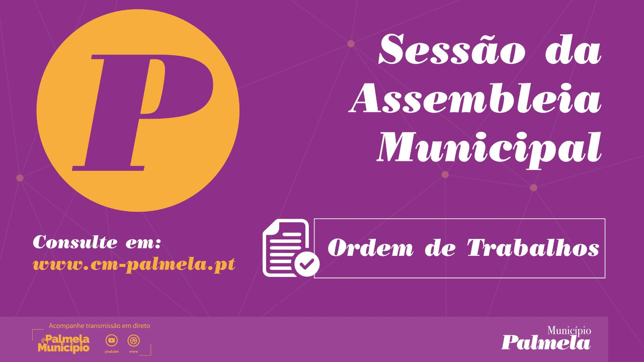 Assembleia Municipal de Palmela reúne a 27 setembro em Poceirão