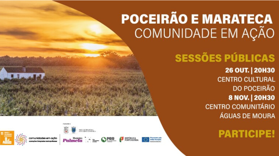 Operação Integrada Local Poceirão – Marateca: participe nas sessões públicas!