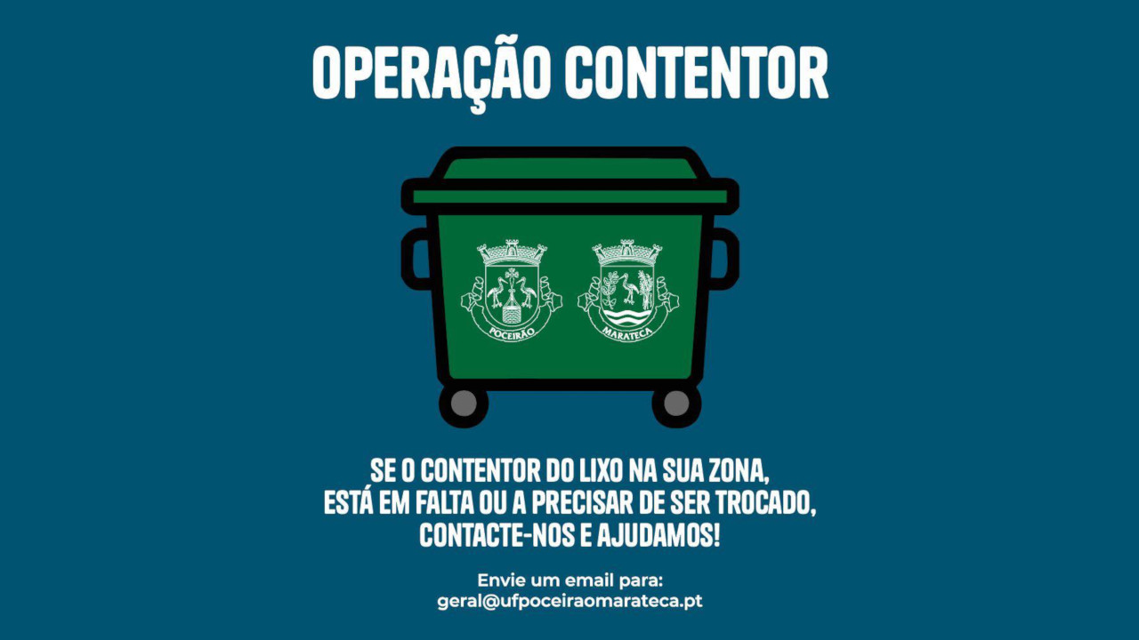 Lançamos hoje a “Operação Contentor”